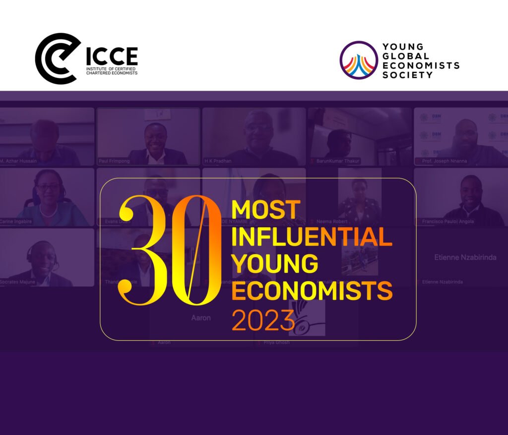 ICCE has announced the opening of nominations for the 202 edition of the prestigious 30 Most Influential Young Economists Awards.
